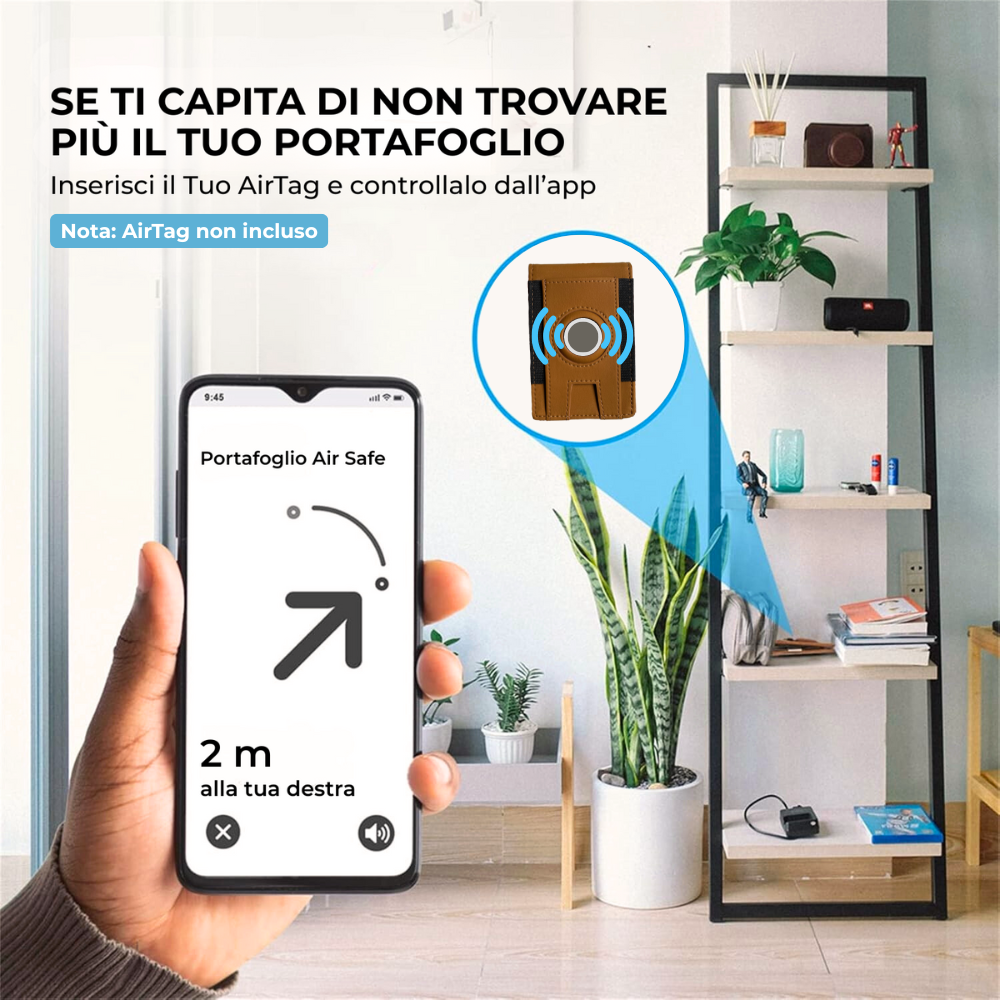 ALABA™ Portafoglio Air Safe - Protezione Pratica
